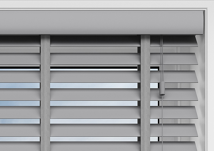 Ecowood Deluxe, Blizzard Grey Satin - Venetian Blind - Image 9